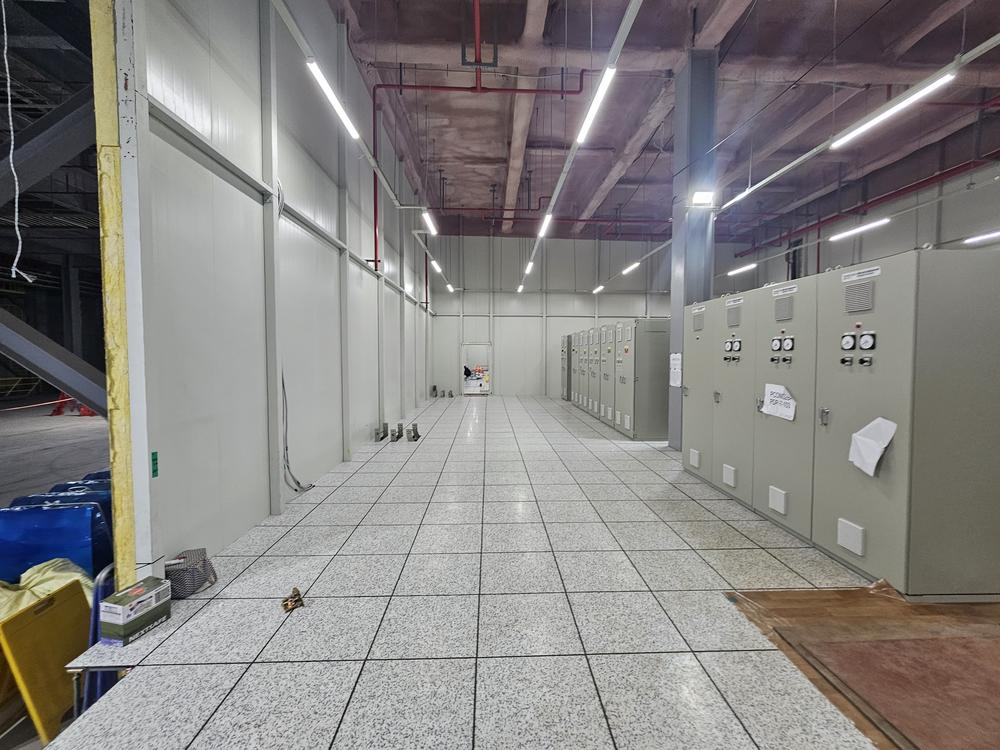 기계실 악세스플로어 적용 현장